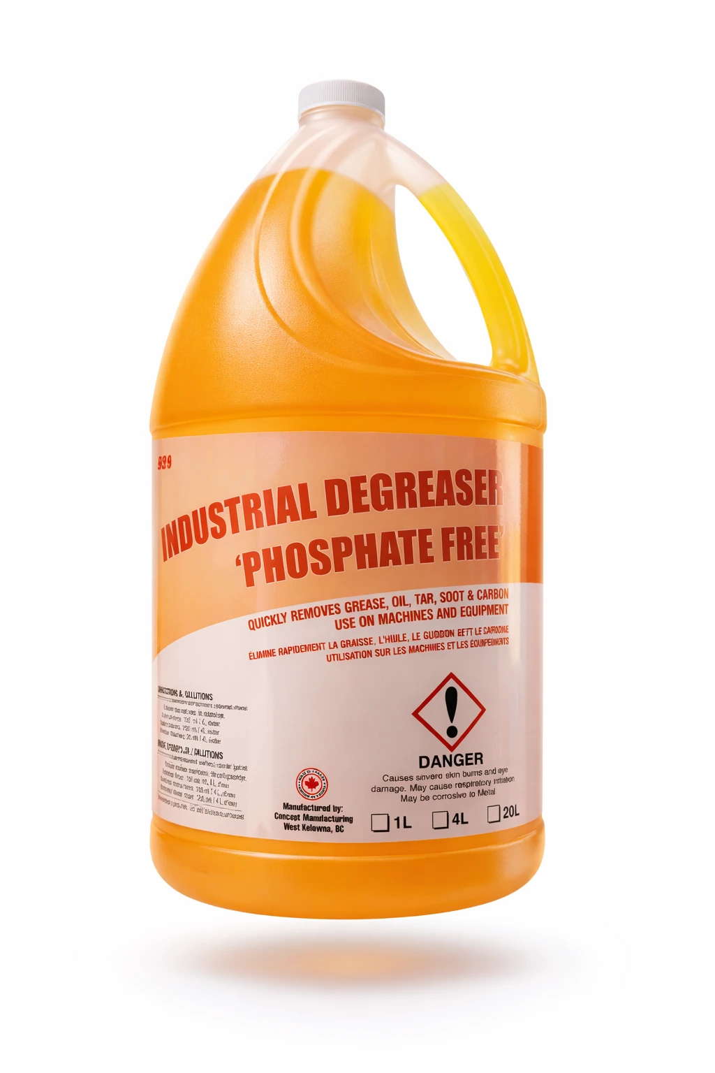 Concept B52 Degreaser Concentrate, 4L